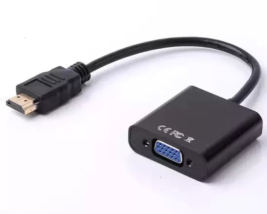 1080P HDMI Male to VGA Female Video Adapter Cable Converter Chipset Built-in Oz 1080P HDMI Male to VGA Female Video Adapter Cable Converter Chipset Built-in Oz